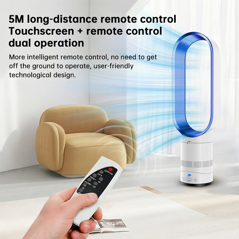 Bladeless Tower Fan with Remote