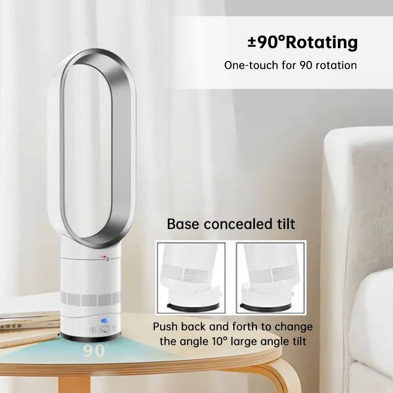 Bladeless Tower Fan with Remote