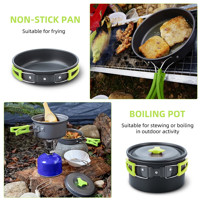 Portable Camping Cookware Set
