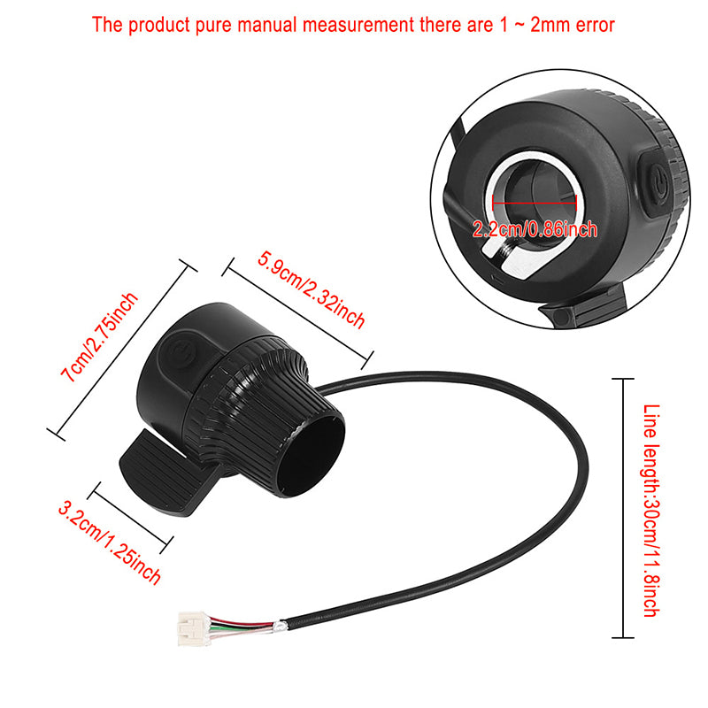 E-Scooter Thumb Throttle Accelerator