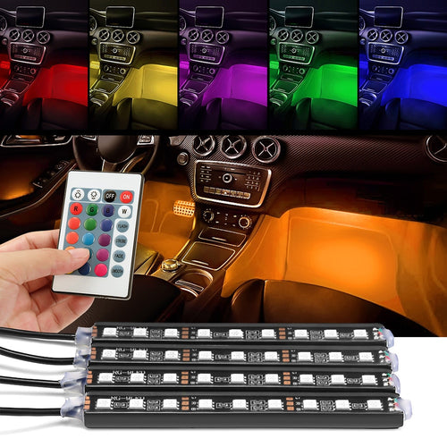 Car RGB LED Interior Light Strip