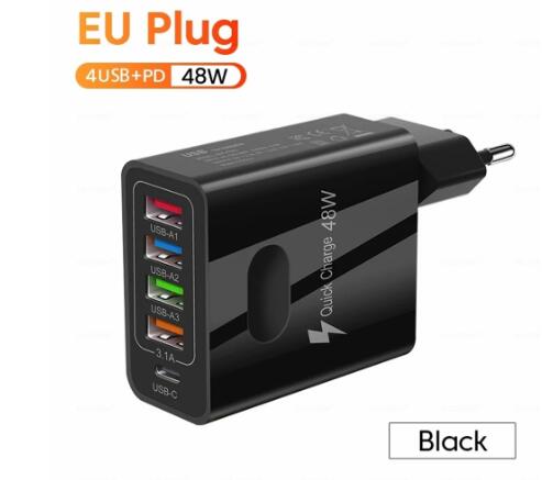 48W 5-in-1 Fast Charging Hub